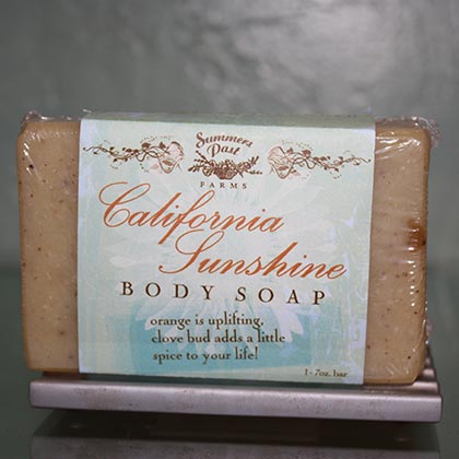California Sunshine Body Soap