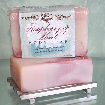 Raspberry & Mint Body Soap